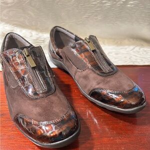 Ros Hommerson Brown Slip on Shoes